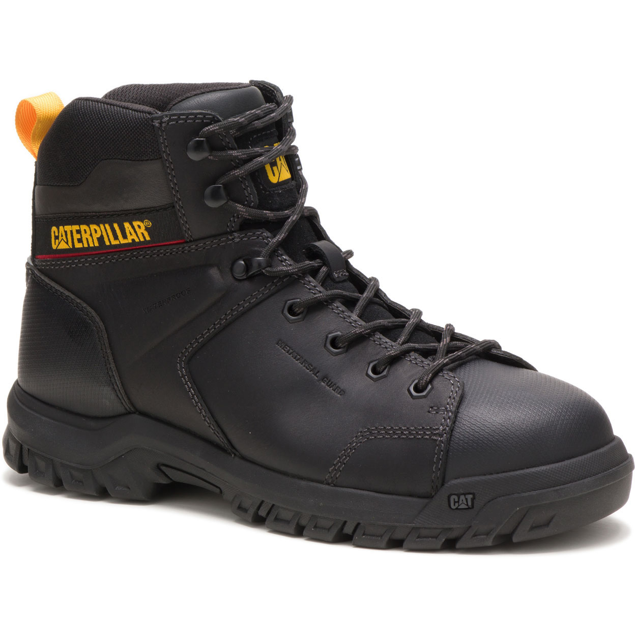 Caterpillar Safety Boots UAE - Caterpillar Wellspring Mens - Black HGUCEN672